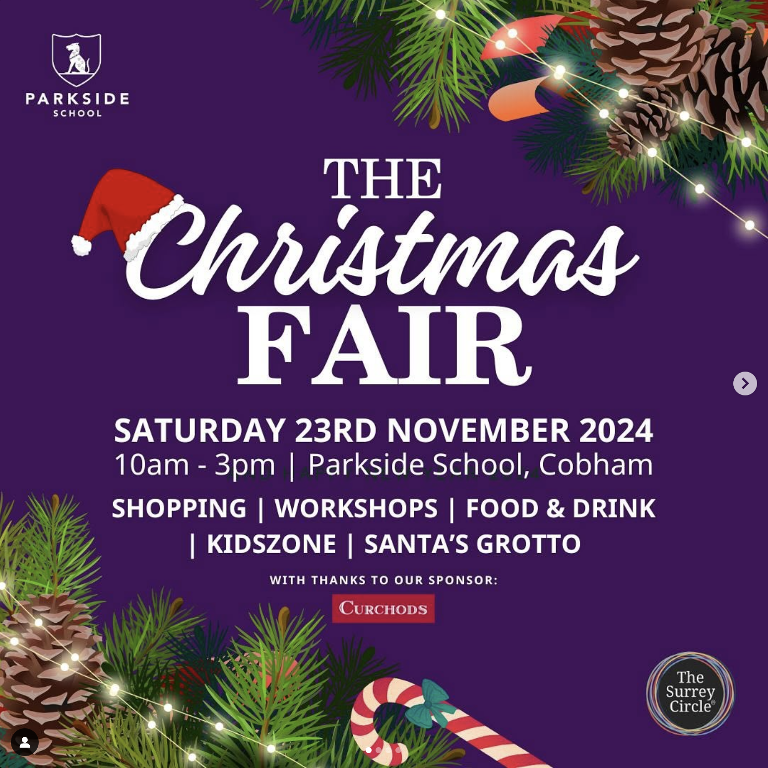 Christmas Fair at Parkside School Cobham