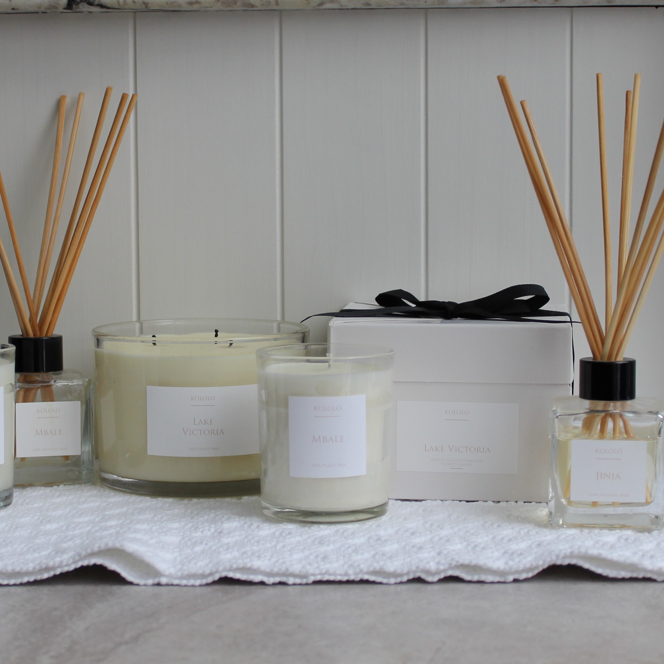 kololo candles and diffusers