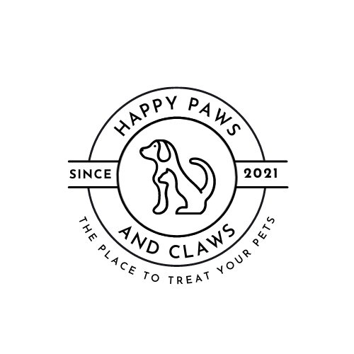 Happy paws and claws logo