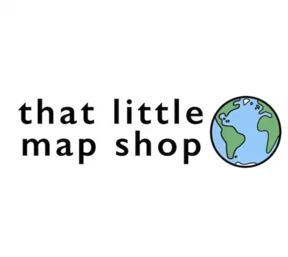 that little map shop logo