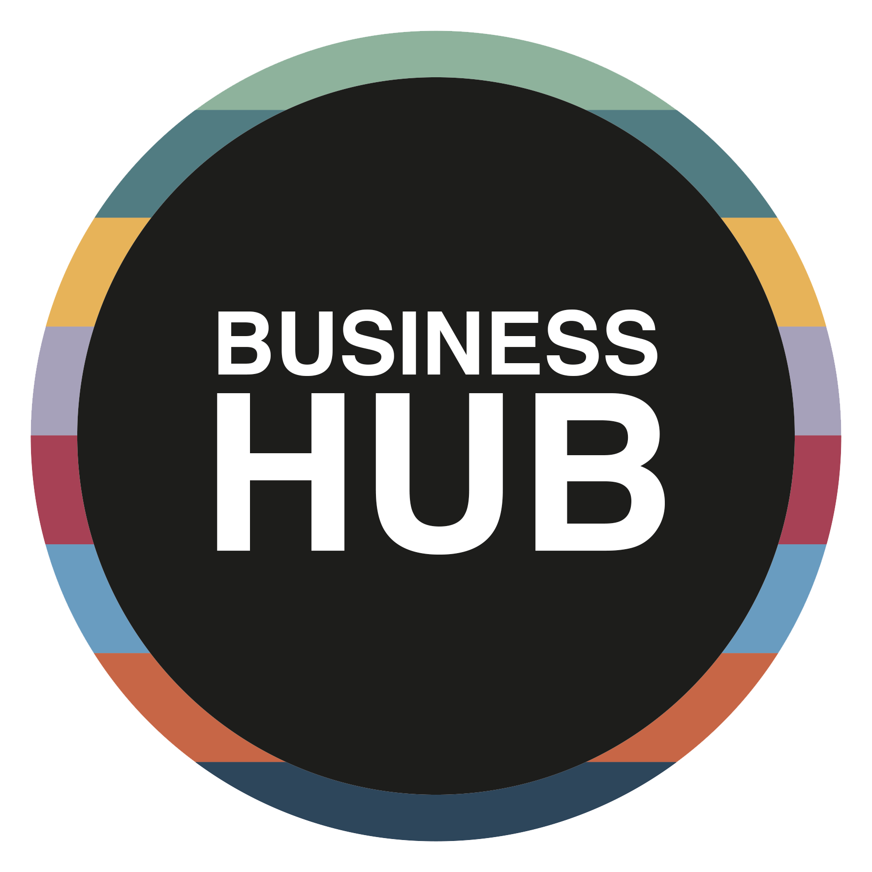Business hub icon